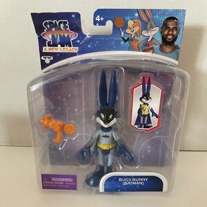 Space Jam A New Legacy: Bugs Bunny as BATMAN Action Figure Moose NEW